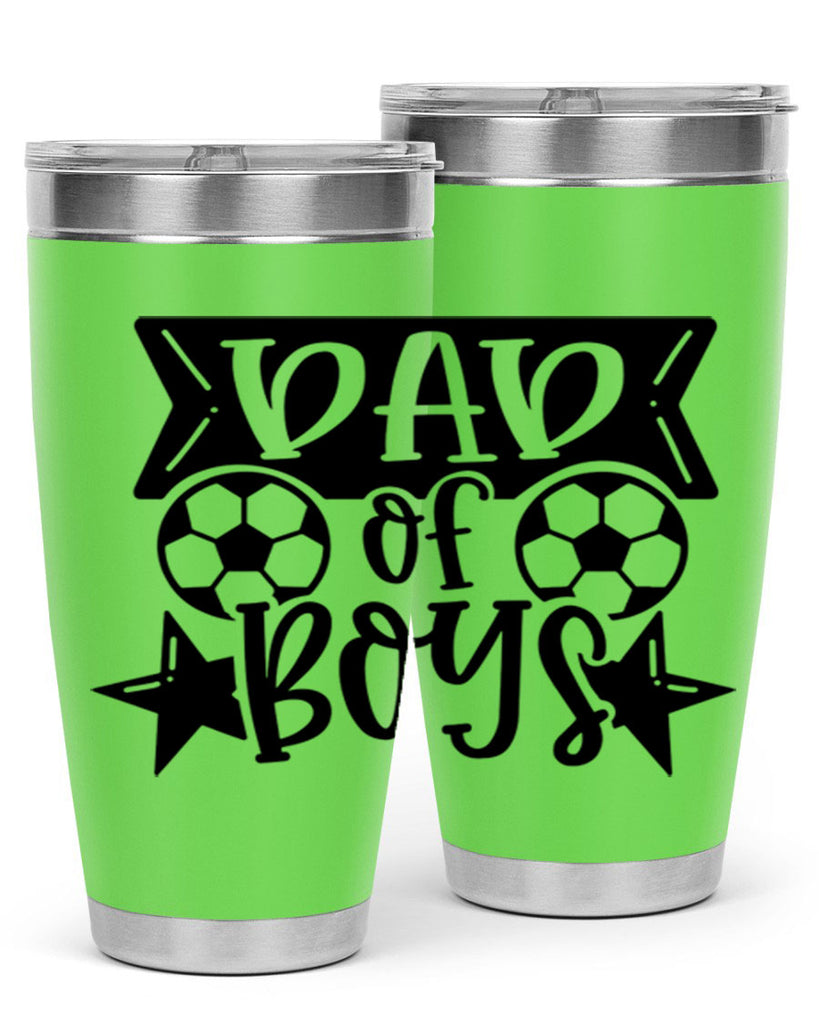 dad of boy 61#- fathers day- Tumbler