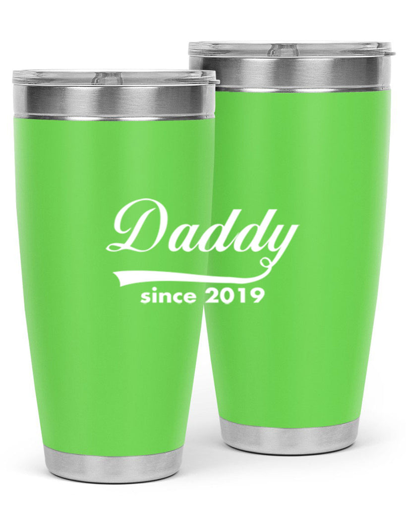 daddy since 21#- dad- Tumbler