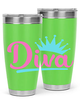 diva Style 121#- dog- Tumbler