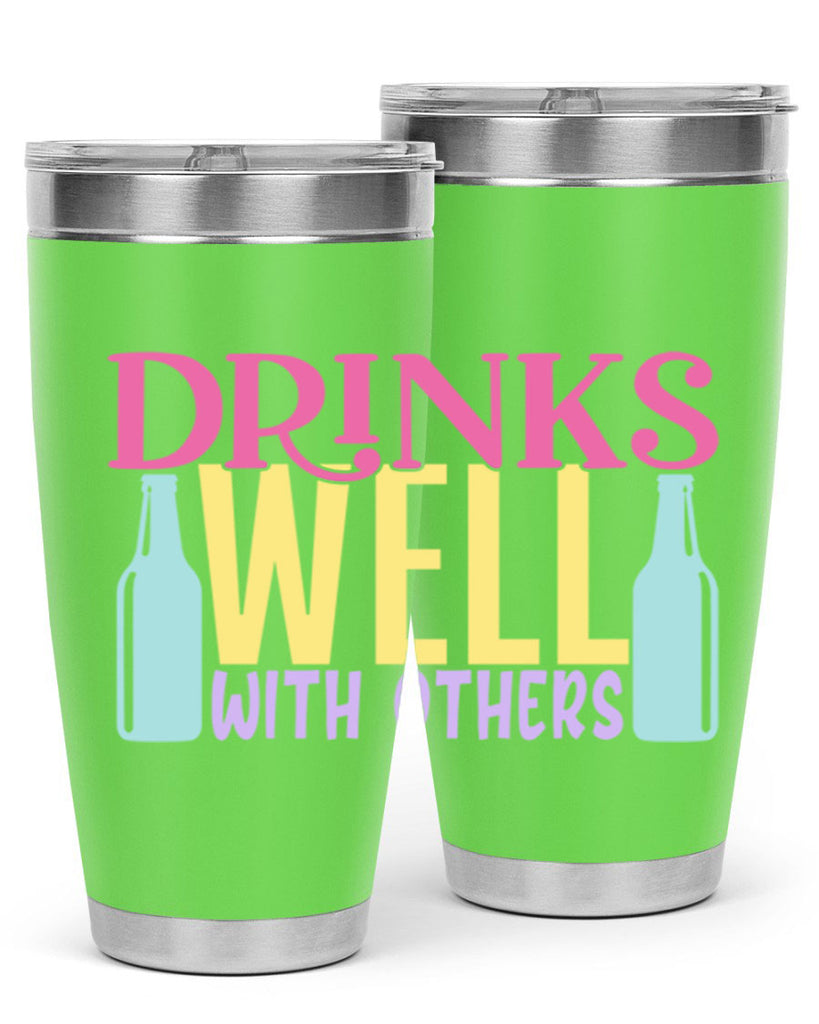 drinks well with others 129#- beer- Tumbler