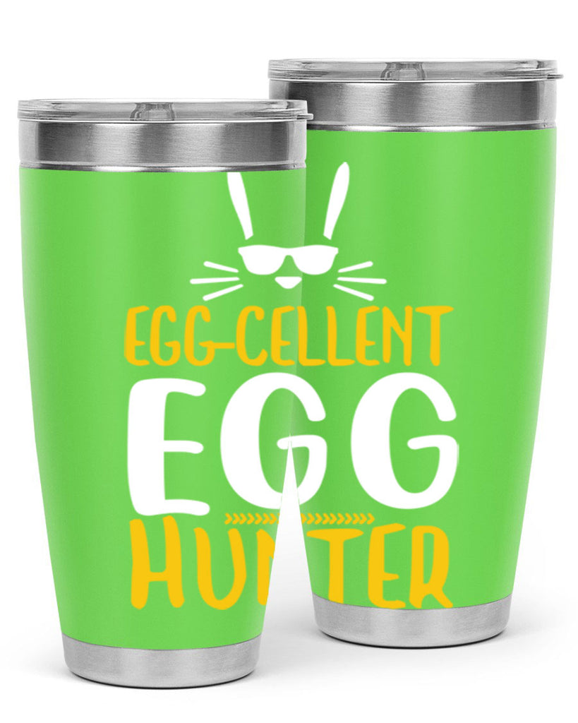 egg cellent egg hunter 82#- easter- Tumbler