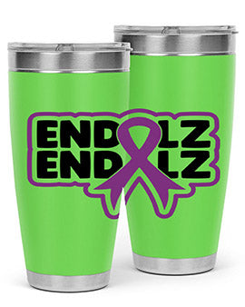 end alz 135#- alzheimers- Tumbler