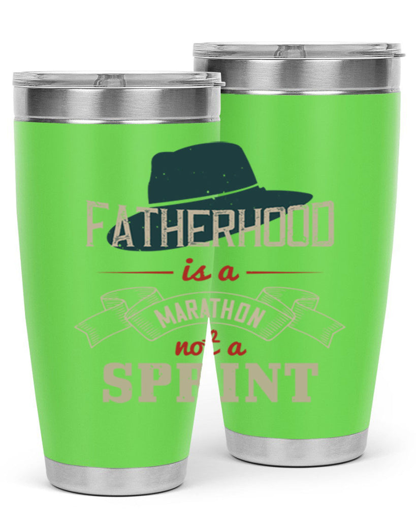 fatherhood is a marathon 227#- fathers day- Tumbler