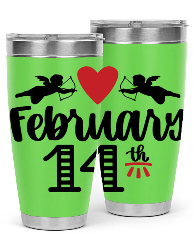 february th 28#- valentines day- Tumbler