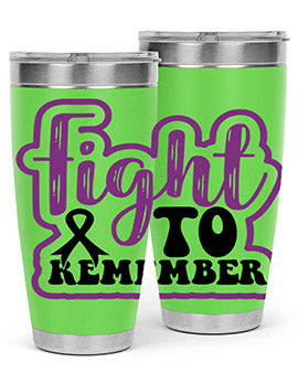 fight to remember 143#- alzheimers- Tumbler