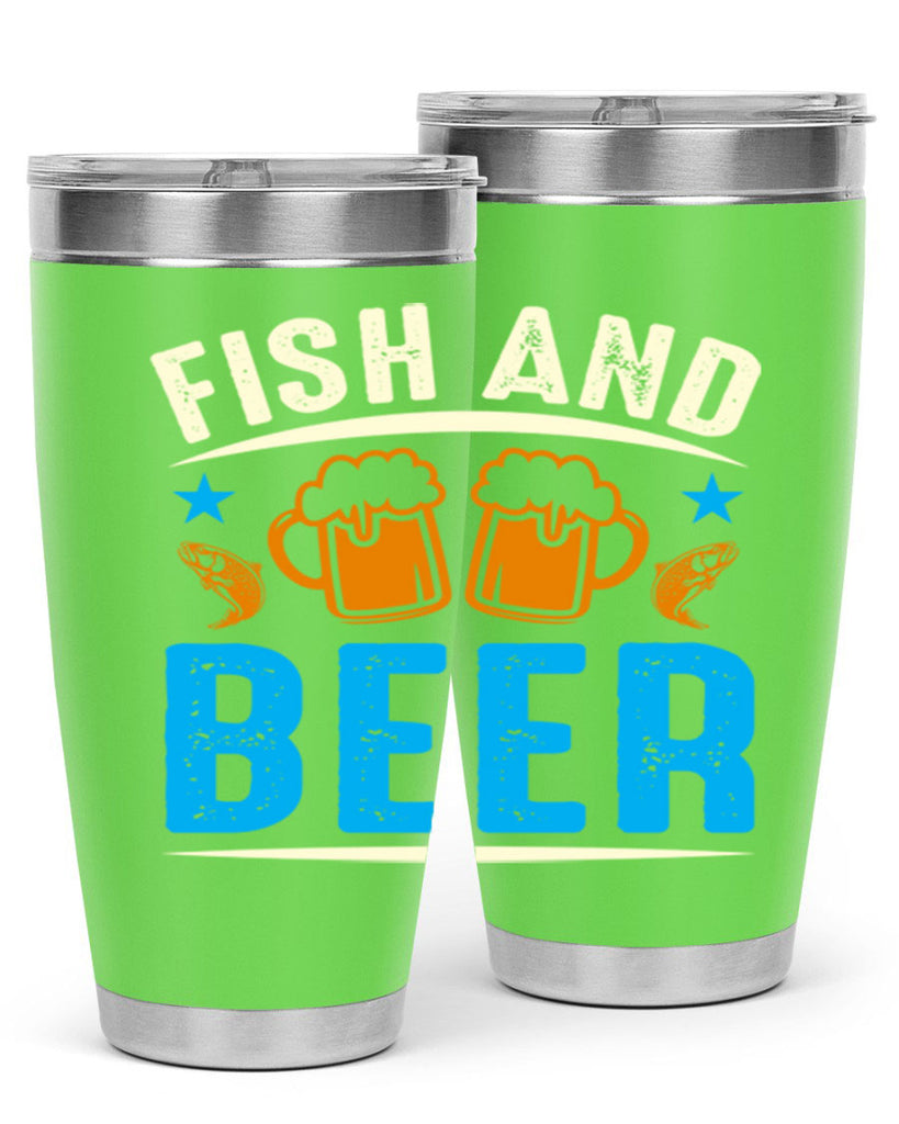 fish and beer 114#- beer- Tumbler