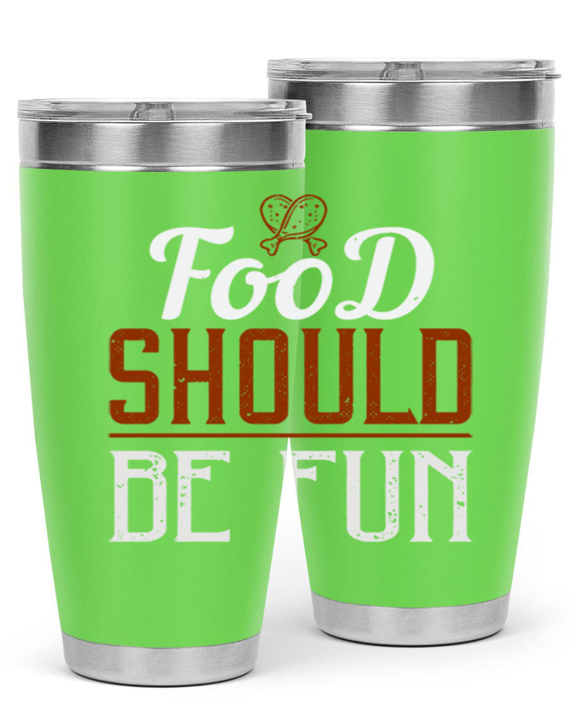 food should be fun 38#- cooking- Tumbler