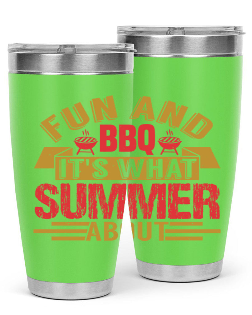 fun and bbq its what summer about 45#- bbq- Tumbler