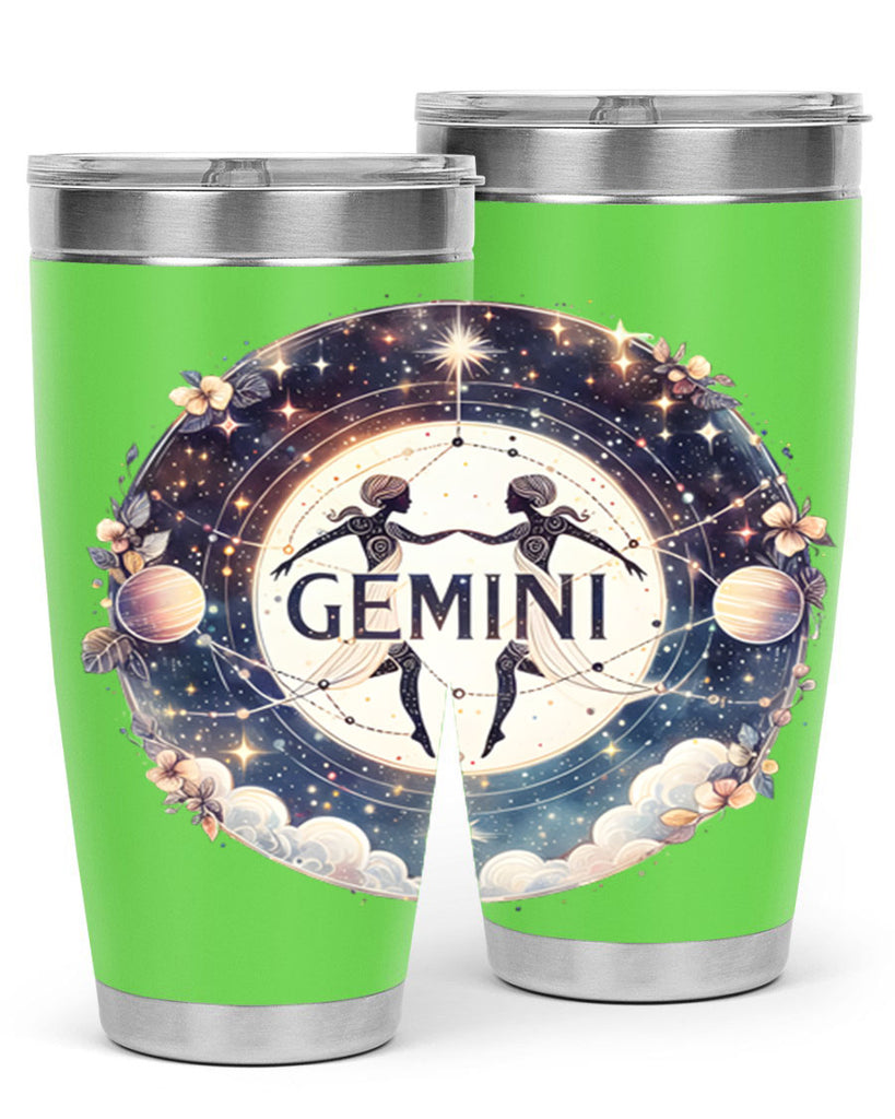 gemini 237#- zodiac- Tumbler