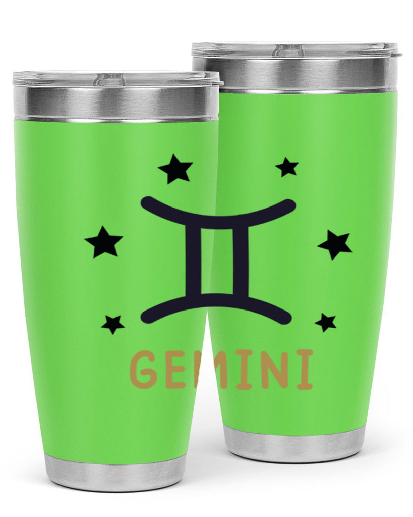 gemini 241#- zodiac- Tumbler