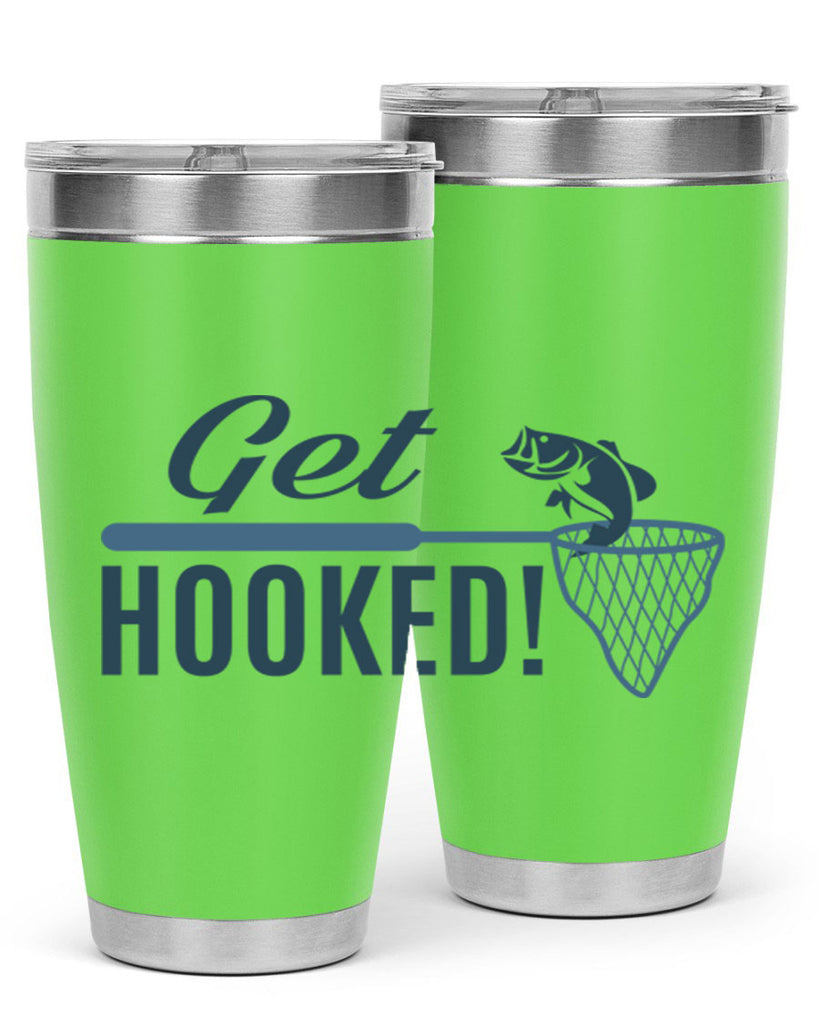 get hooked 133#- fishing- Tumbler