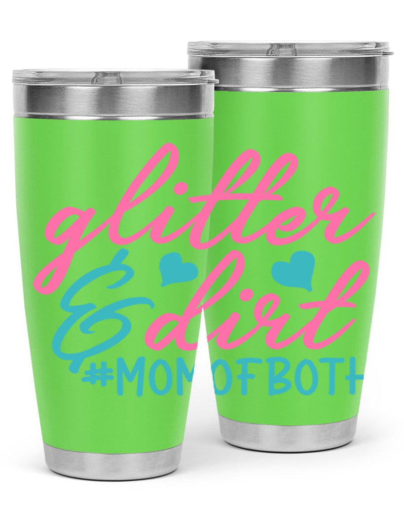 glitter dirt momofboth 265#- mom- Tumbler