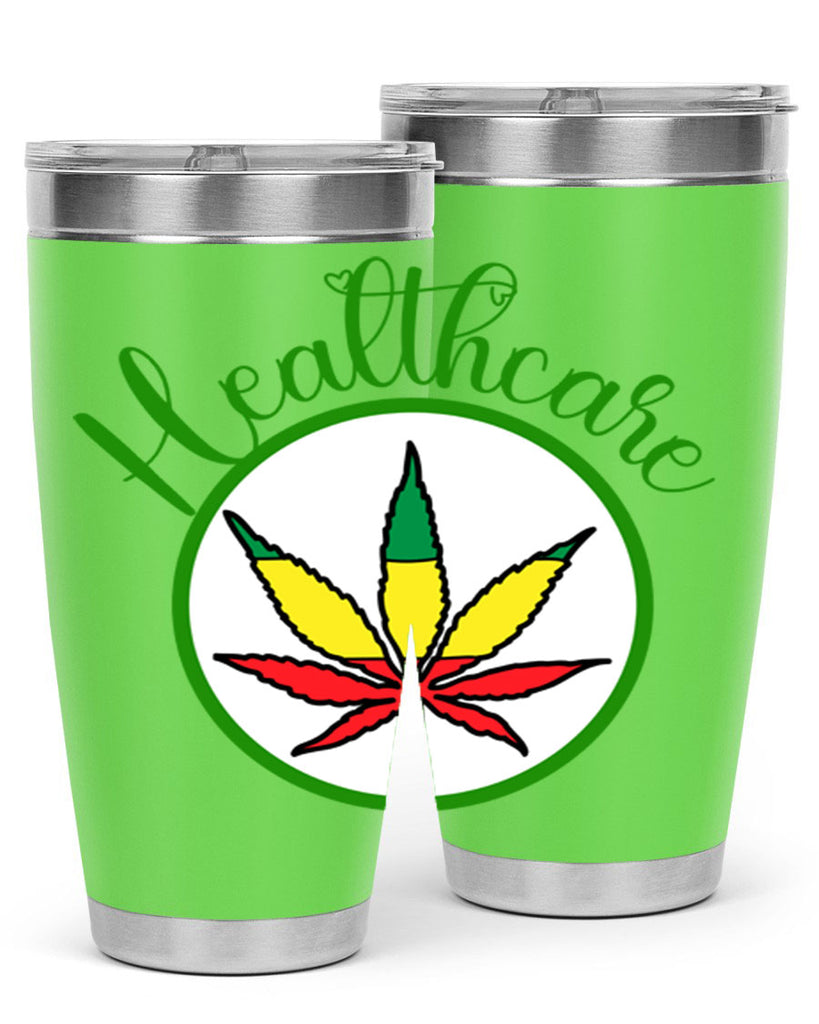 healthcare weed 106#- marijuana- Tumbler