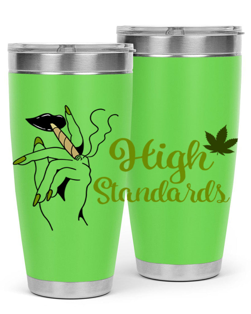 high standards 118#- marijuana- Tumbler