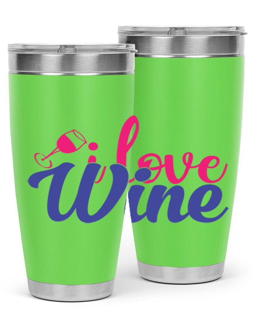 i love wine 402#- mom- Tumbler