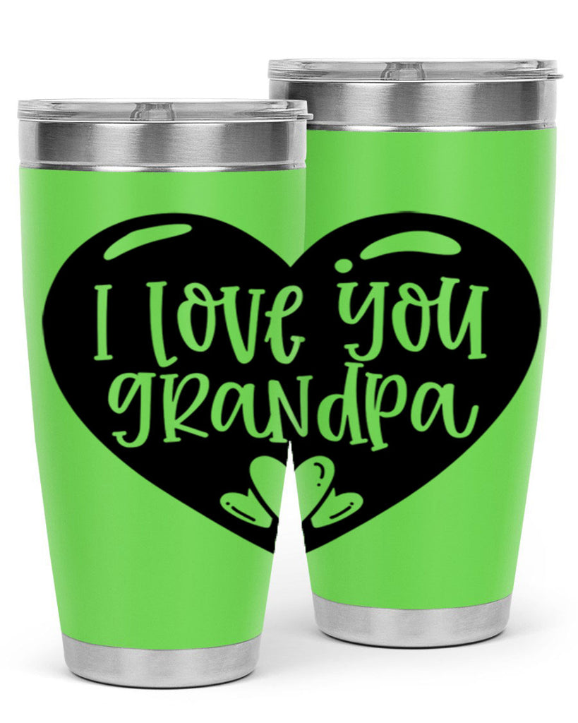 i love you grandpa 39#- fathers day- Tumbler