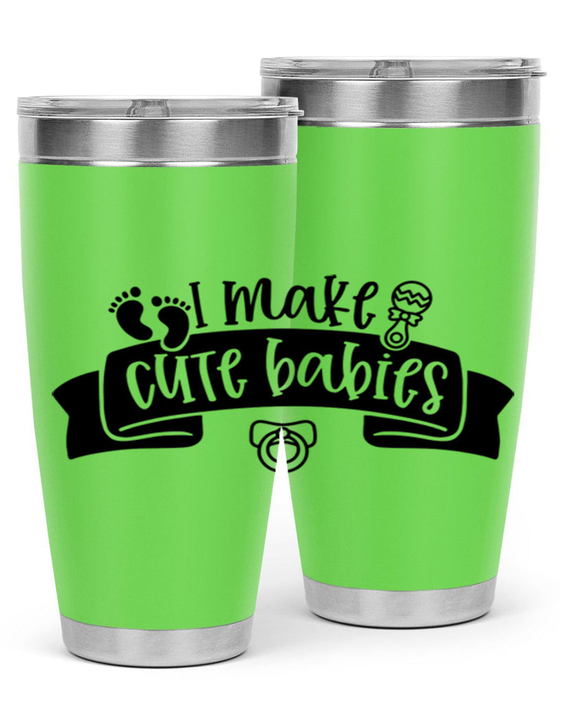 i make cute babies 38#- fathers day- Tumbler