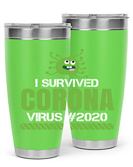 i survived coronavirus Style 33#- corona virus- Cotton Tank