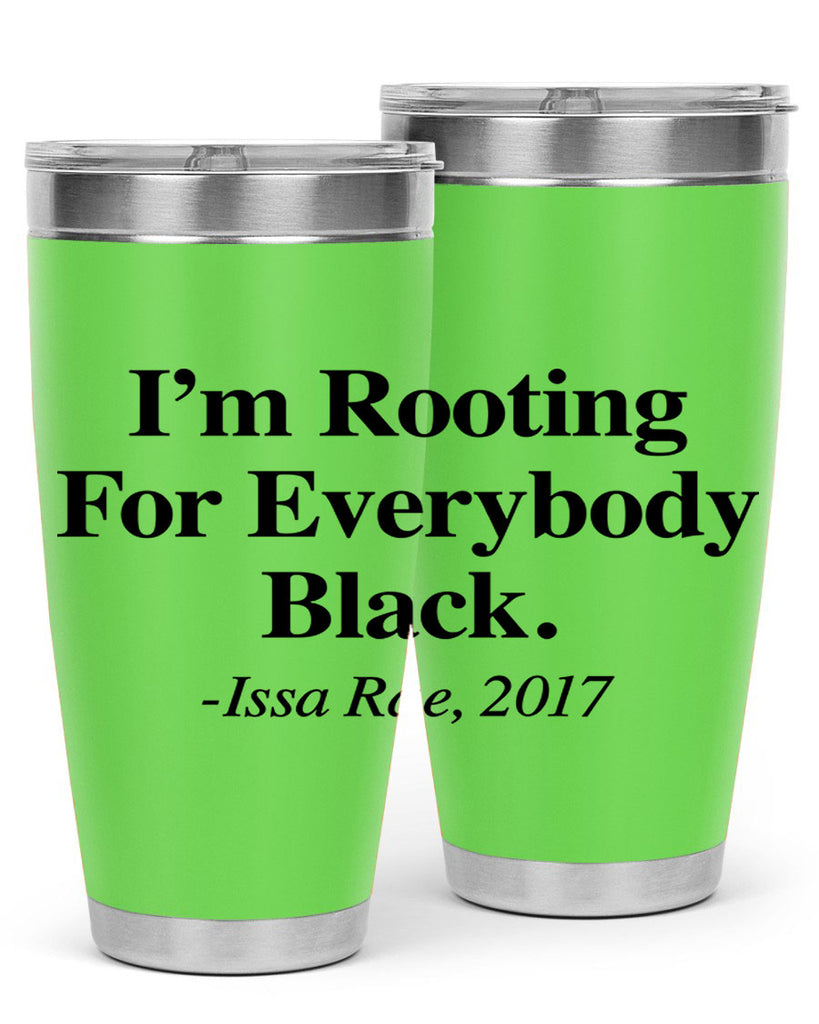 im  rooting for everybody black  109#- black words phrases- Cotton Tank