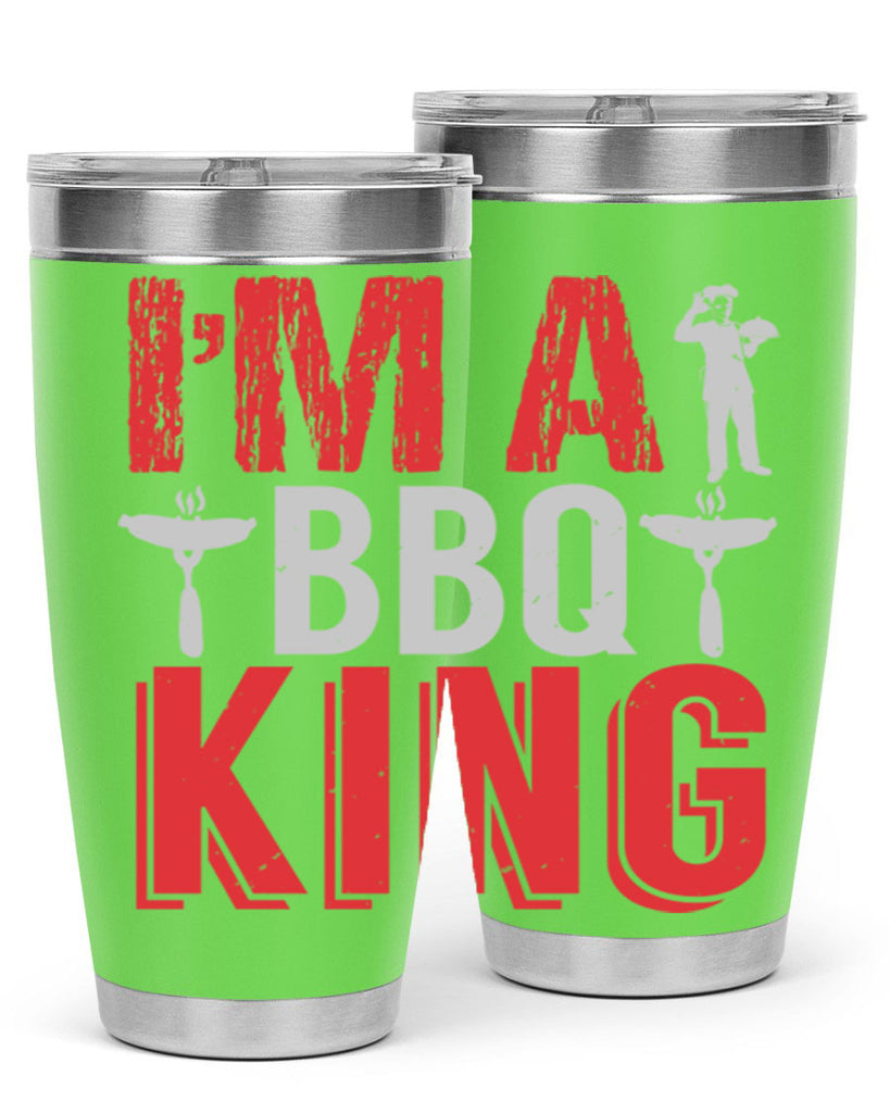 im a bbq king 34#- bbq- Tumbler