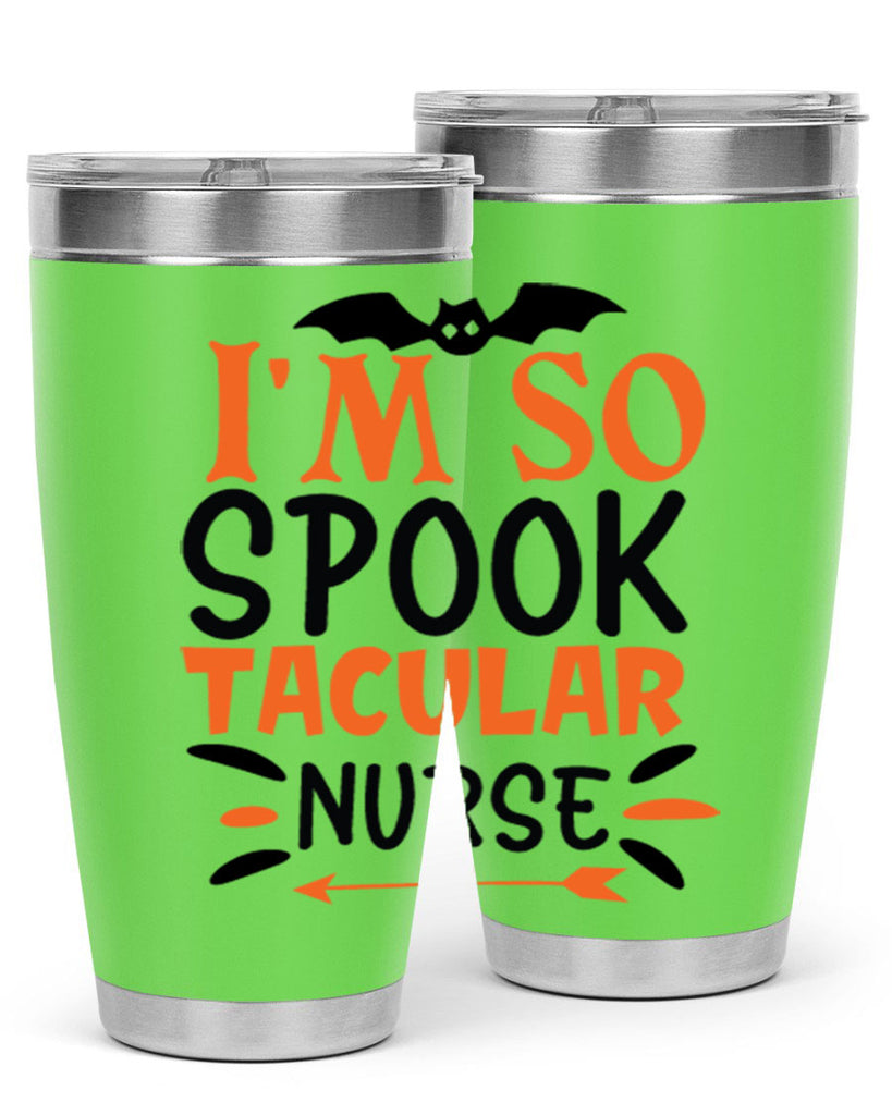 im so spooktacular nurse 111#- halloween- Tumbler