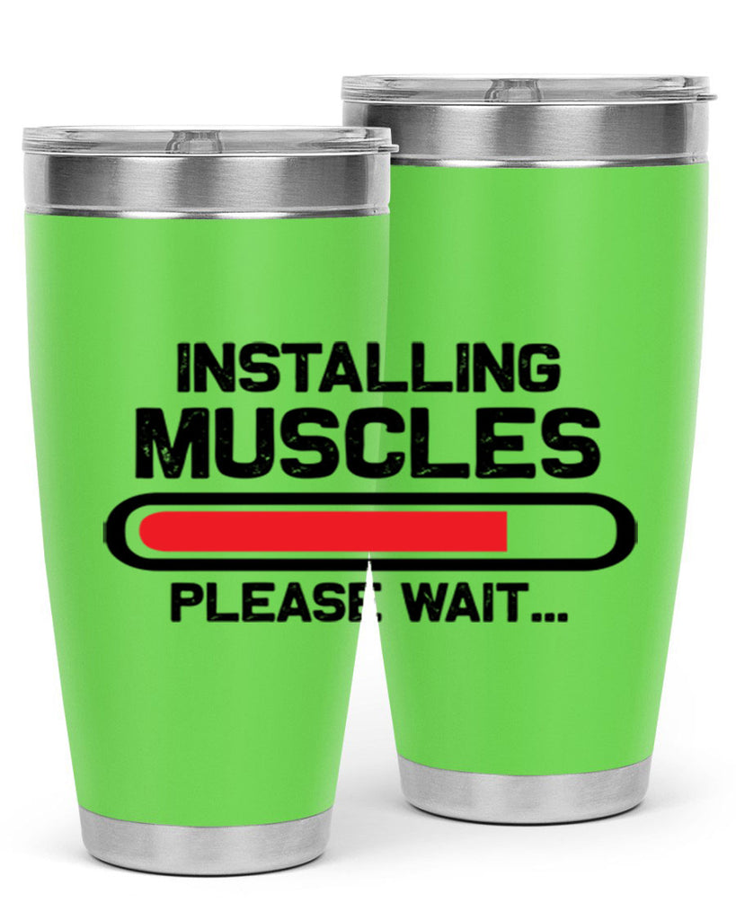 installing muscles please wait 7#- gym- Tumbler