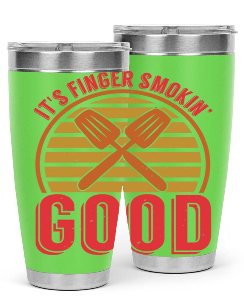 its finger smokin good 31#- bbq- Tumbler