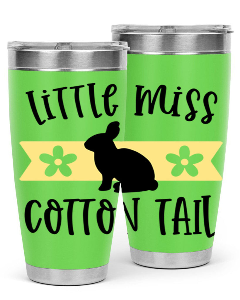 little miss cotton tail 17#- easter- Tumbler