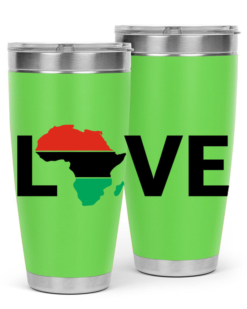 love africa 94#- black words phrases- Cotton Tank