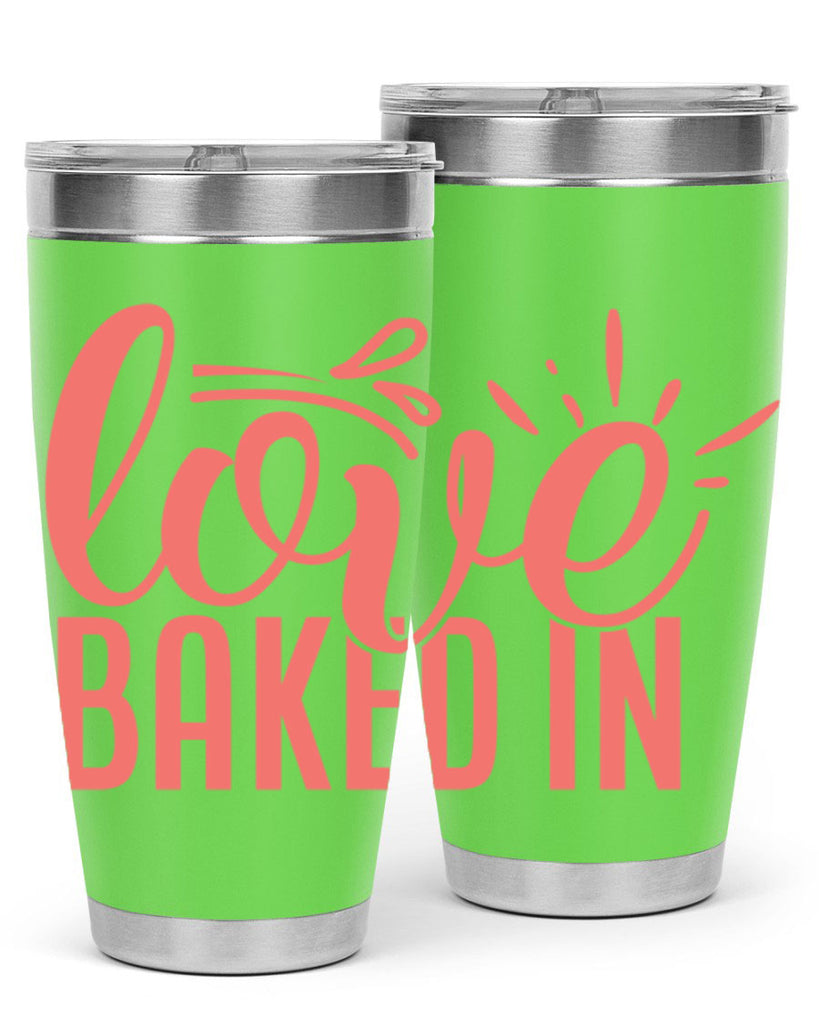 love baked in 13#- kitchen- Tumbler