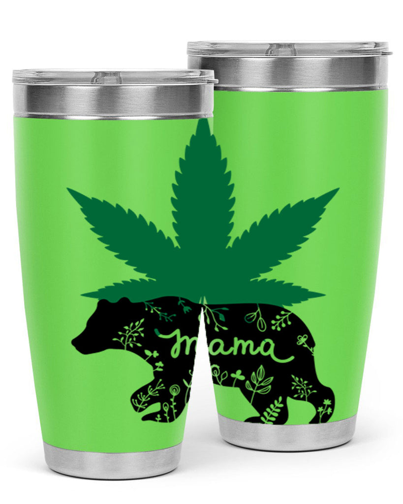 mama bear weed 196#- marijuana- Tumbler