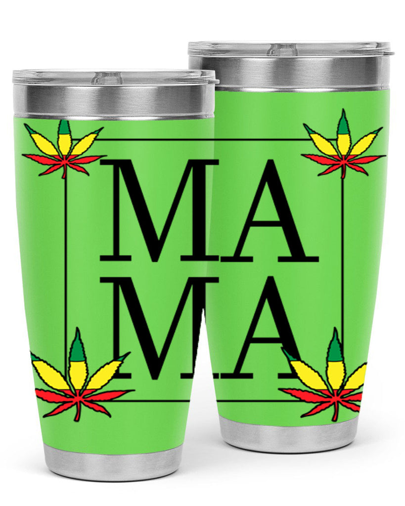 mama weed 197#- marijuana- Tumbler