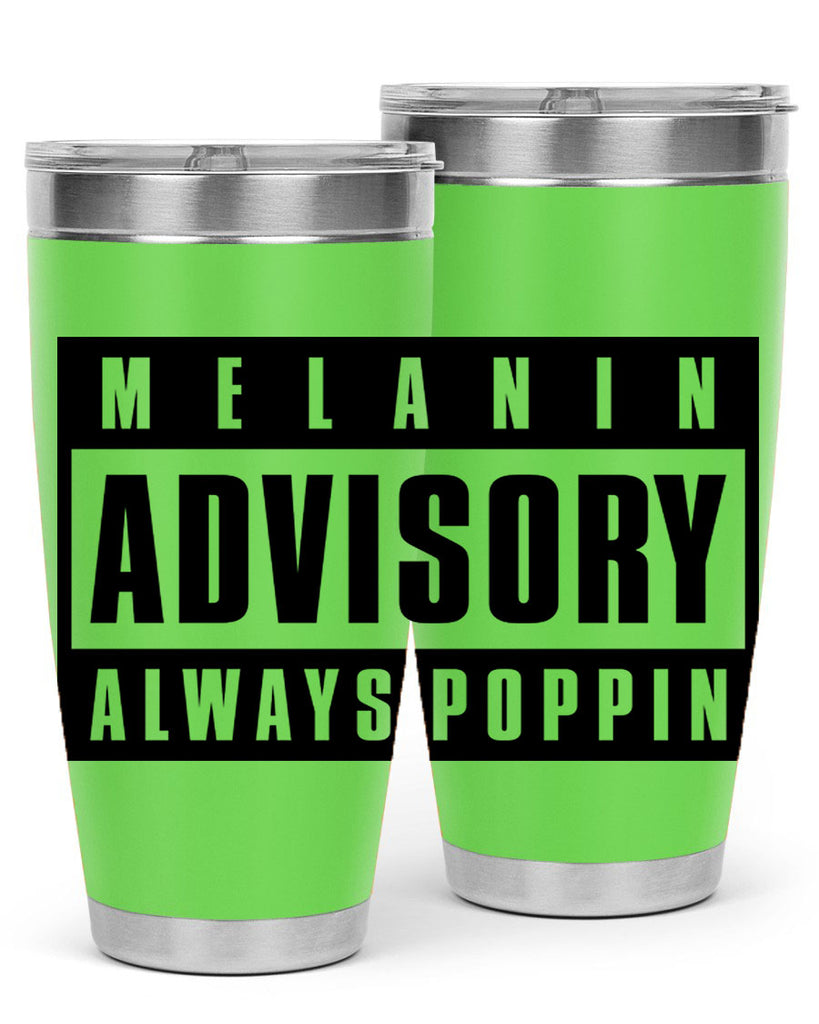 melanin advisory 80#- black words phrases- Cotton Tank