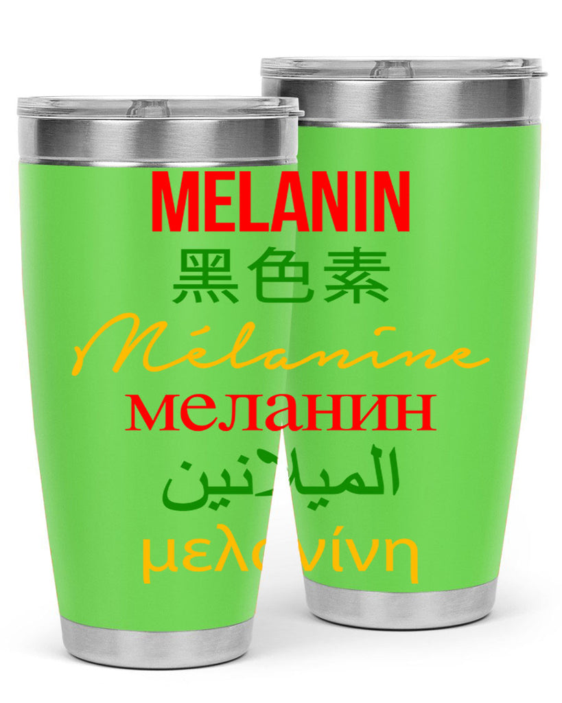 melanin multilingual 88#- black words phrases- Cotton Tank