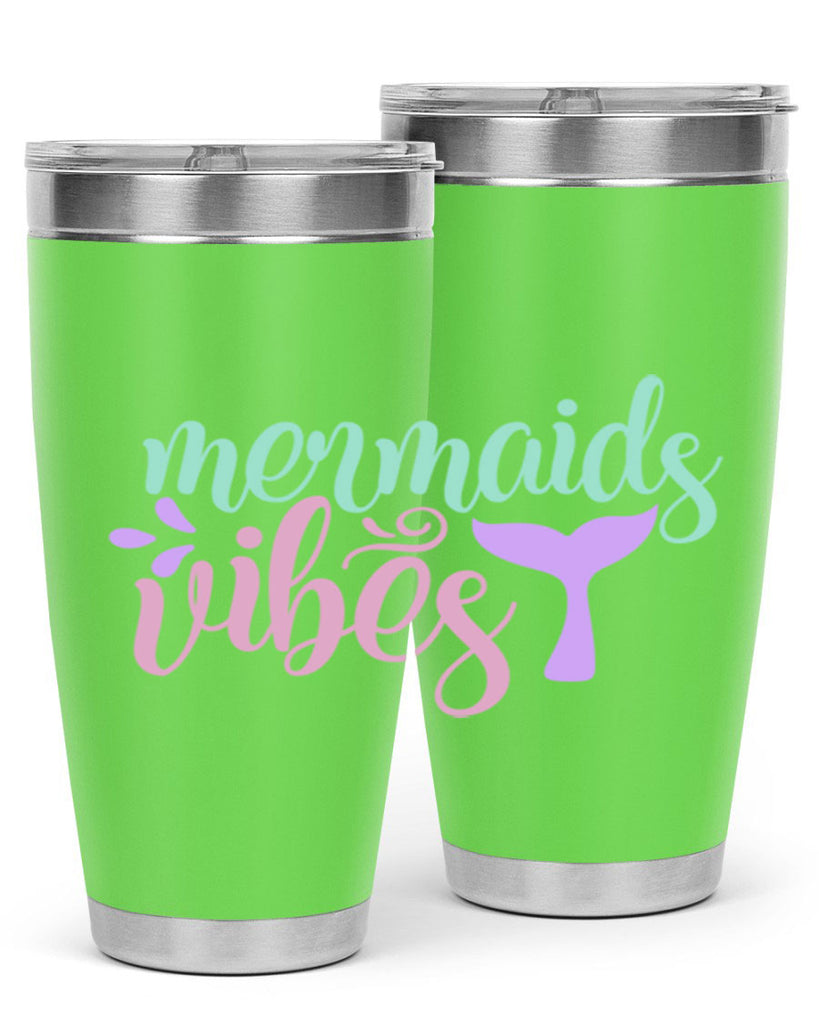 mermaids vibes 5#- mermaid- Tumbler