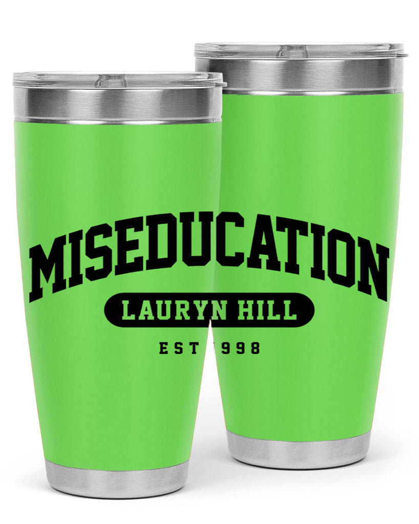 miseducation of lauryn hill college 67#- black words phrases- Cotton Tank