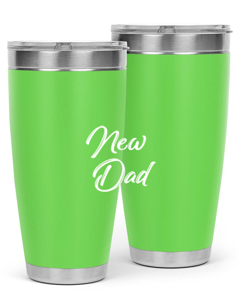 new dad 73#- dad- Tumbler