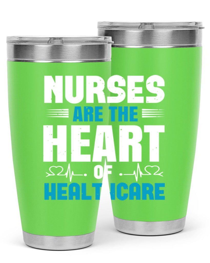 nurse are are heart healthcare Style 287#- nurse- tumbler