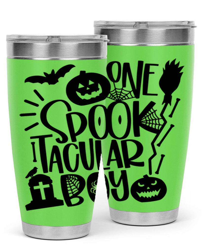 one spooktacular boy 38#- halloween- Tumbler