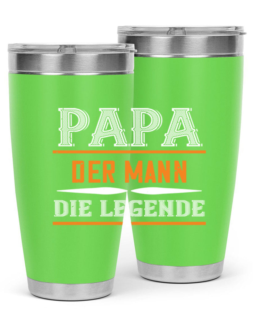 papa der mann die legende 21#- grandpa - papa- Tumbler