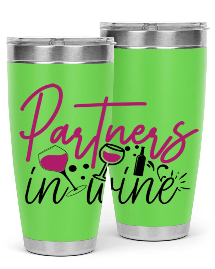 partners in wine 177#- wine- Tumbler