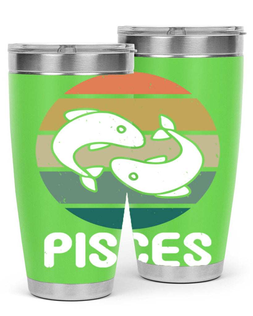 pisces 346#- zodiac- Tumbler