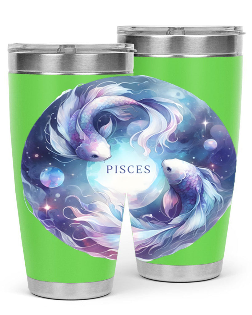 pisces 348#- zodiac- Tumbler