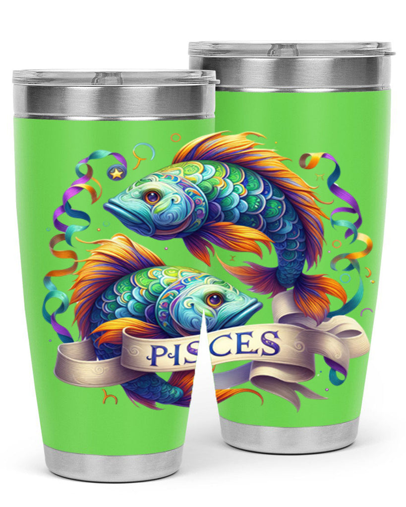 pisces 361#- zodiac- Tumbler