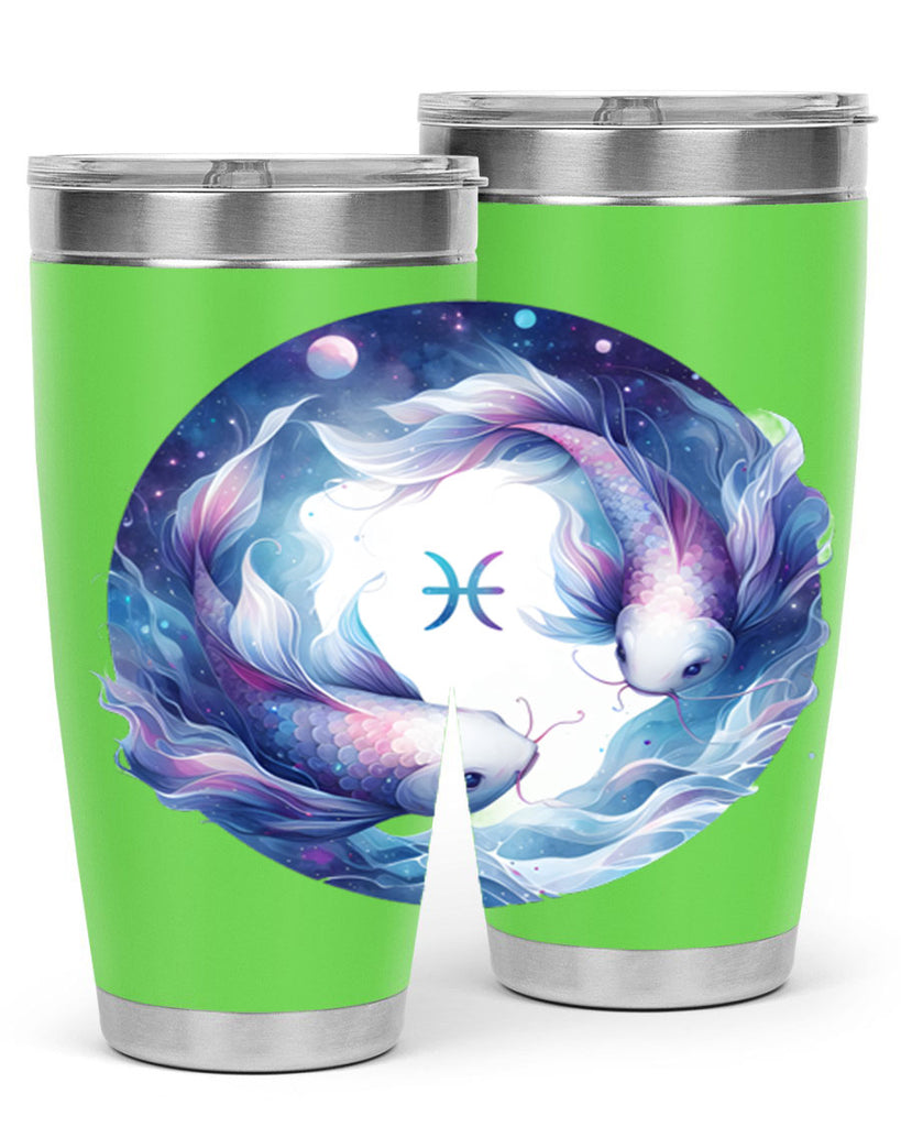 pisces 363#- zodiac- Tumbler