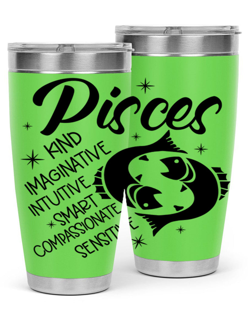 pisces 371#- zodiac- Tumbler