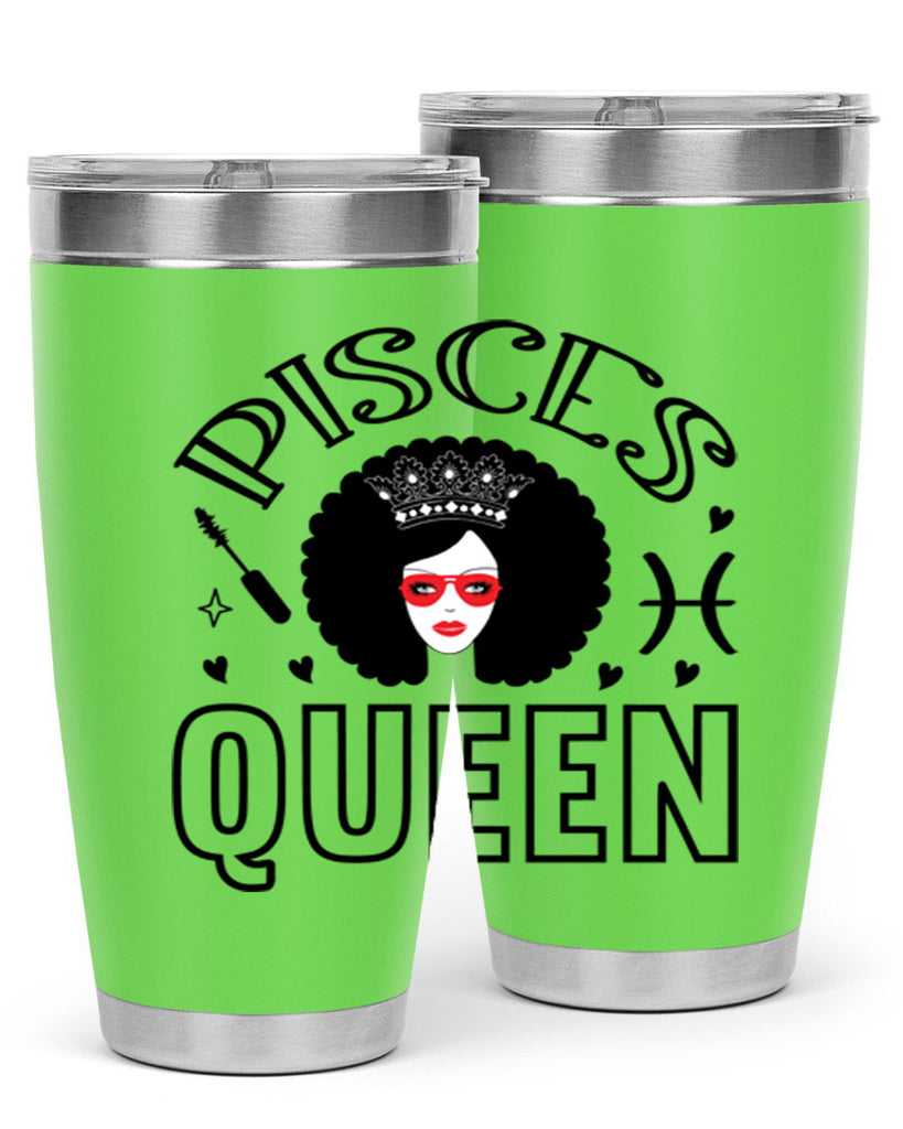 pisces queen 380#- zodiac- Tumbler