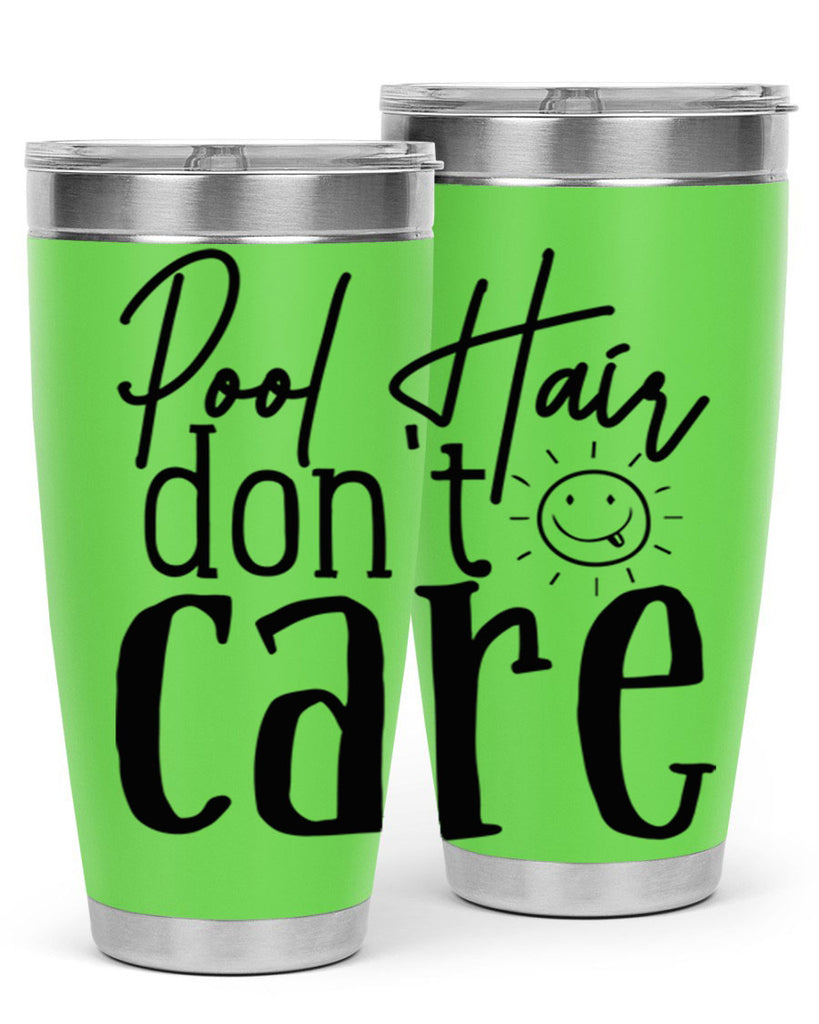 pool hair dont care Style 81#- summer- Tumbler