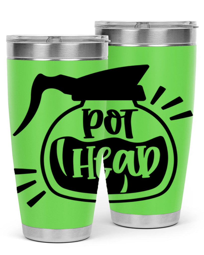 pot head 44#- coffee- Tumbler