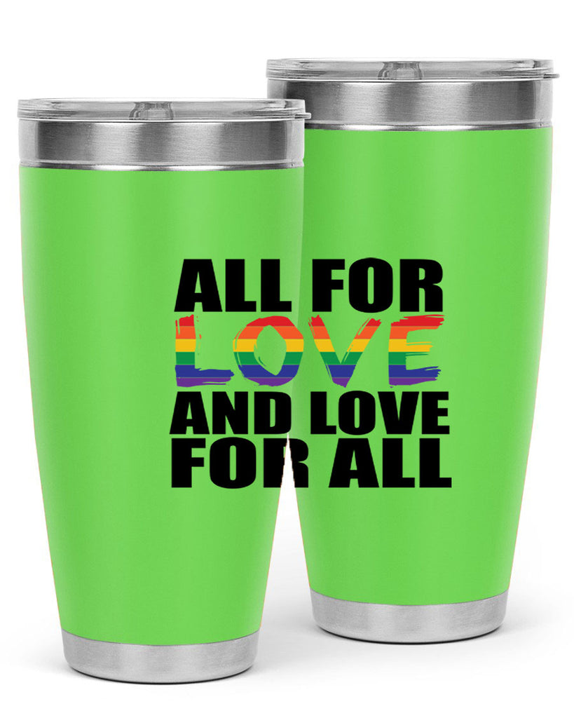 pride love for all 65#- lgbt- Tumbler